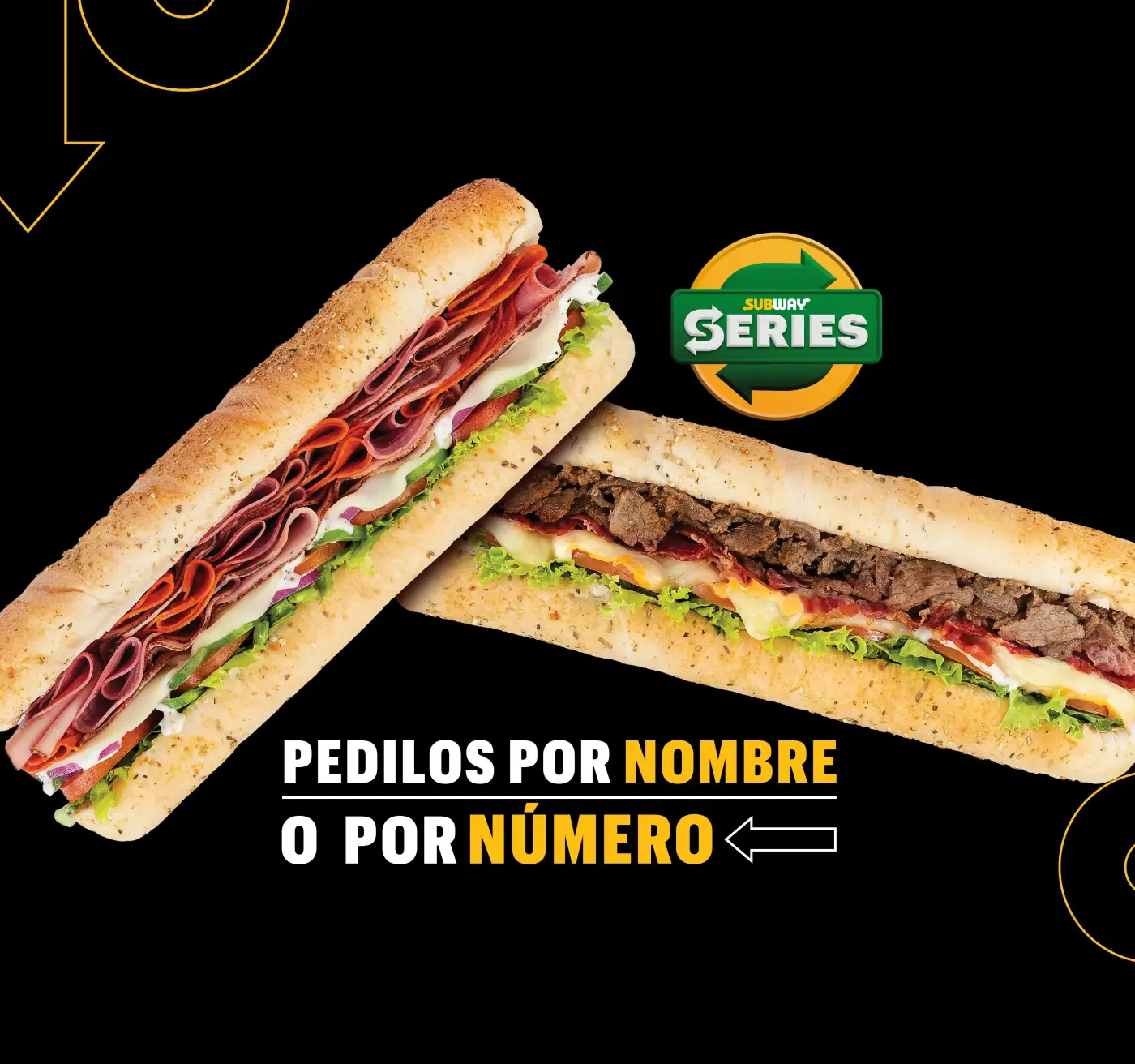 Subway Series - Sándwiches gourmet exclusivos